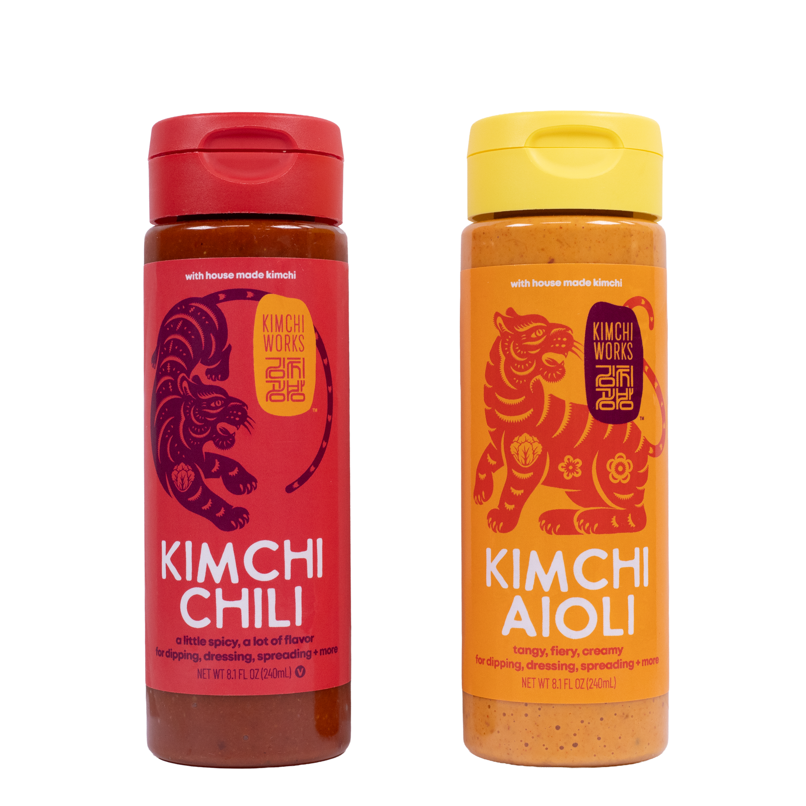 Kimchi Chili and Kimchi Aioli Combo